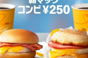 敵「朝マックやめろ、普通のバーガー食べたいんだよ」←これ