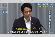 【ポエム】小泉進次郎「辞任するとは言ったが、辞任するとは言ってない」