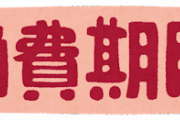 消費期限「欄外に記載されとるで」