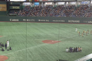 巨人・岸田、2日連続のお立ち台　外野フェンスから駆けつけるｗｗｗｗ