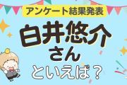みんなが選ぶ「白井悠介さんが演じるキャラといえば？」ランキングTOP10！【2023年版】