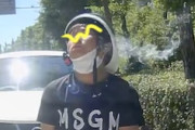 【大阪】この顔にピンと来たら110番。桃山台で原付に当て逃げされてしまうドラレコ。