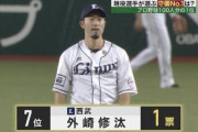 西武外崎は過小評価されてる…？