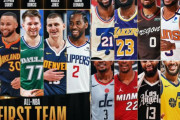 【NBA 2020-21】オールNBAチーム発表！カリーが1st入り！レブロンが2ndに選出