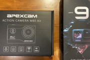 【比較】4980円の激安アクションカメラ『Apexcam』と最新の『GoPro HERO9 Black』を比べてみた！