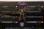 全仏に続いてシナーvsジョコビッチ！！ウィンブルドン決勝に行くのはどっち！？
