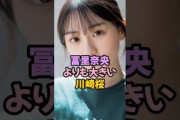 冨里奈央より大きい川崎桜 #乃木坂46