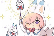 【FGO】フォウ着ぐるみを着たマシュ！！　魔フォウ少女マシュ！？