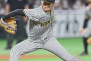 阪神　育成・岩田が１回１安打無失点　柳田を二ゴロ併殺