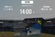 【試合実況】西武スタメン ４番ジャンセン（2022.4.2）