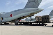 ウクライナ支援の防衛装備品提供、第2陣となる空自C-2輸送機が美保基地から出発！