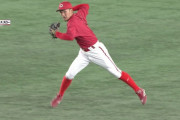 カープ矢野が『忍者守備』連発！菊池ばりの守備範囲で森下を救う！！