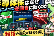 半導体株はなぜ日によって逆向きに動くのか　物語で値段が決まる株