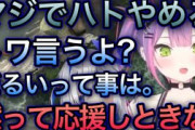 Vtuber かなた「他のホロメンの並走全部見てるけどみんな鳩OK」トワ「鳩とんできてんだけど？鳩なしで！」かなた「ごめんなさい…」→この後怖かったな…