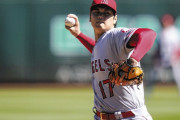 史上初のＷ規定到達の大谷翔平、完全試合ペースも５回に指に再びマメの異変！？5回1失点降板で16勝目ならず…