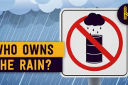 「これが自由の国？」雨水は誰のもの？　海外の反応
