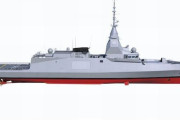 フランス海軍の次世代フリゲート(FDI)がスチールカット…ラファイエット級フリゲートの後継！