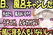 【朗報】人気Vtuber「昨日風呂キャンした、一緒に寝る人も居ないし」