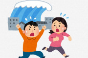 【悲報】津波を舐めた女さん、無事死亡