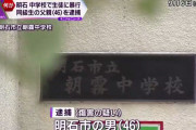 パッパ（46）「俺の息子をイジめるな！！！」→中学に侵入しいじめっ子の肩甲骨をヘシ折って逮捕