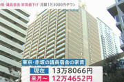 相次ぐ値上げで国民は負担増、自分たちは「衆議院議員宿舎の家賃 約1万3000円値下げへ」