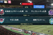 ◆Ｊ１◆2節 札幌×広島、札幌興梠移籍後初Gで先制も広島が追いつきドロー！鳥栖×湘南、鳥栖先制もGK朴のミスで失点しドロー