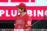 大谷翔平、6回途中無失点で勝ち投手の権利を持って降板