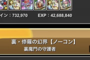 【パズドラ】ほぼ陣ポイで裏魔門10分台安定！俺のハク五条ループみてくれん？