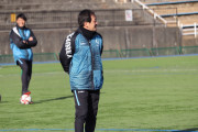 FCティアモ枚方率いる二川監督「目の前の試合を1試合1試合勝つつもりで戦って、結果的に優勝できればいいなと思います。 ふふふ。」