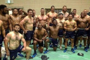 【画像】ラグビー南アフリカ代表、やばすぎる