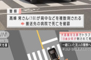 【悲報】DQN車「ズン♪ズンズン♪ズンドコ♪」　少年(18)「うるせーよ！」→刺されて殺される