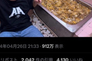 【炎上】人気YouTuberがーどまん「友達の風呂にチーズ牛丼200人前詰めてみた」👈食べ物を粗末にするなと大炎上