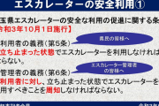 埼玉県、エスカレーター歩行禁止にｗｗｗ