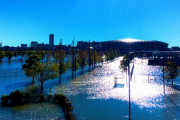 日産スタジアム、完全に水上の楼閣ｗｗｗ命を守るスタジアムに称賛の声