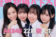 【動画】【#AKB48】22期研究生を世界初撮り下ろし！【大西ゆな／長谷川百々花／前田衣澄／山内利乃明】