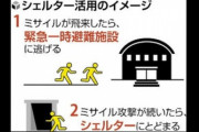 【社会】東京都、ミサイル攻撃に備え地下シェルター整備開始