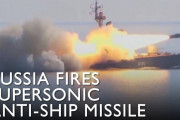 海外「よくできたな…」日本海でロシア軍が超音速ミサイル発射と話題に