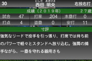 【プロスピA】ヤクルト西田の寸評、めちゃくちゃｗｗｗｗｗｗｗ【画像】