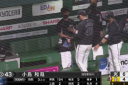 先発小島、6回途中4失点で降板…デスパイネに手痛い一発を浴びる