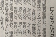 【悲報】若者「やまゆり…園…？」相模原殺傷事件、5人に1人が”覚えてない”