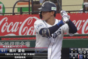 西武・西川愛也の天才的なインコース捌き