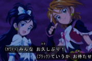 初代プリキュアのブラックとホワイト、20年経っても未だに最強戦士の模様