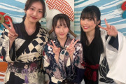 植村葉純が植村あかりと西田汐里と一緒に並んでみた結果