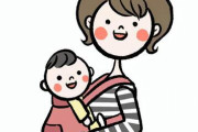 抱っこされている赤ちゃんに蹴っ飛ばされた…　そこそこ痛かったし赤ちゃんの方は大丈夫なんだろうか…