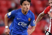 久保建英、トップ下で先発出場し78分までプレー！マジョルカはビルバオに敵地で0-2敗戦　イガンインと5分共演を果たす
