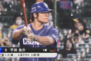【悲報】平田良介、83打席打率.158 1本 OPS 466