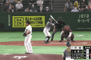 阪神糸原のタイムリーヒットで6点目、さらに点差を広げる