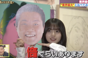 【乃木坂46】衝撃の差www 齋藤飛鳥、トミーズ雅の顔パネルと顔の大きさ比べwwwwww
