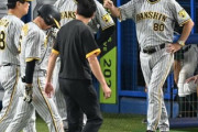 阪神・岡田監督「(大量リードの9回に死球を受け)そういうチームなんやろ。呆れるよな」