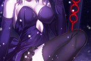 【FGO】雪と黒王様イラスト！！　雪が似合う黒王様、素敵です！！